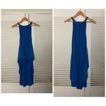 S/M royal blue hi low goddess dress Photo 1