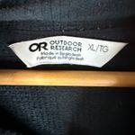 Outdoor Research Performance Full Zip Waffle Knit Hoodie Black Womens XL Active Photo 1