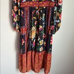 Anthropologie  Adair Velvet-Trimmed Midi Dress 4 Photo 8