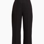 Milly NWT Atlas Cady Asymmetric Neck Jumpsuit Black Strapless Wide Leg Sz 4 $450 Photo 5