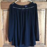 Motherhood  Maternity top Black blouse! Size small! Photo 0
