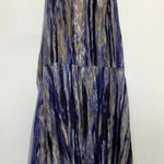 Ecote  Blue Watercolor Sleeveless Dress Size 8 Photo 0