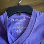 Disney  Spirit Jersey Purple Glitter Disneyland Resort S Flawed Oversized Photo 5