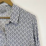 Habitat  Clothes to Live In Geometric Button Down Top Photo 4