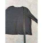Nuuds Long Sleeve Top Black Size M Photo 4