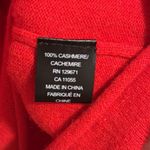 Skull Cashmere Red  Slashed Sleeve sweater C49 Photo 7