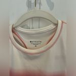 Athleta NWT  Shanti Printed Crop Tank Sea Spray Vintage Plum Size XS Photo 5