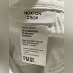 Paige Hoxton Crop High-Rise Skinny Jeans in crisp white size 26 NEW Photo 11