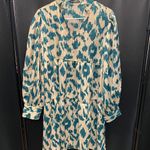 SheIn ‎ Mini Dress V-Neck Long Sleeve Casual Print L NWOT Photo 2