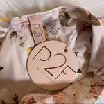 Power 2 the Flower Pale Pink Floral Ruffle Sophia Bikini Swim Bottoms Size S Photo 8