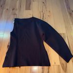 ZARA NWT  Chocolate Off-Shoulder Sweater with Chain Accent Photo 5