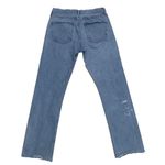 AGOLDE Light Wash Cherie High Rise Straight Frayed Hem Leg Denim Jeans Photo 1
