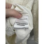 Misha Natasha Mini Dress Women 6‎ Ivory Sparkly Glam Feminine Cocktail Open Back Photo 4