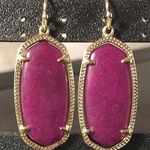 Kendra Scott Purple Elle Drop Earrings  Photo 0