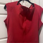 ZARA  Woman Dark Red Body Con Mini Dress Photo 5