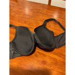 Cacique ‎ Black Full Coverage Underwire Bra Smooth Comfort Adjustable Straps 40DD Photo 2