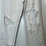 PacSun  Cream Distressed Dad Jeans size 27. Photo 4