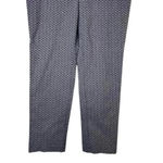 89th & Madison Women's M Geometric Print Blue Dress Pants Casual Size M Photo 3