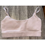 Buffbunny Sports Bra Sz Small Nude Color Cotton Spandex Photo 4