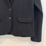 Whistles Navy Slim Soft Cotton Jersey Knit Blazer Jacket Blue Office Business 10 Photo 5