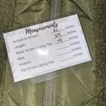 Dear John  Olive Green Quilted Sherpa Bomber Jacket - Women's Small‎ Casual Photo 5