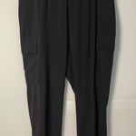 GapFit Black High Rise‎ Cargo Joggers Womens Medium Pull On Athletic Pants Photo 0