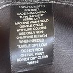 Worthington 2X Shimmering Silver Blouse Keyhole Neck Short Sleeve Satin Photo 6