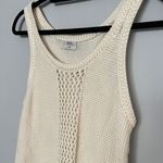 Wallace Cream White Knit Pullover sweater Vest Photo 6