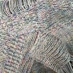 Caslon  Distressed Knit Sweater Womens XL Boho Relaxed Contemporary Minimalist Photo 9