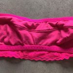 Gilly Hicks Bright Pink Lace Unlined Bandeau--XS Photo 5