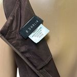 B Darlin Brown Sueded Sleeveless Zip Back Fully Lined Midi Mini Dress Womens 12 Photo 8