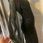 Miss ORD Plus Mermaid Black Sequin Evening Dress Size Large Photo 6