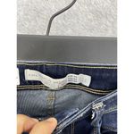 ZARA  Women's Blue Denim Jeans Size 4 Skinny Dark Wash Photo 6