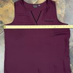 Covington  Purple V-neck Sleeveless Blouse XL Photo 7