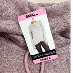 Chelsea & Theodore Set of 2 Size S Sweaters Pink Gray Cowl Neck Cozy Tops Soft Photo 3