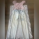 90's Boyfriend High Waist Jeans size 4 and floral shirt size M Pink Photo 1