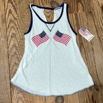 P.J. Salvage American Flag Tank Top NEW Medium Photo 1