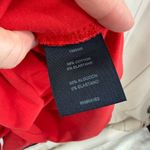 Tommy Hilfiger  Women’s Large Red Logo Shirt Dress Photo 2