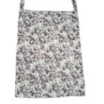 April Cornell Floral Cotton Tote Cottagecore Shoulder Bag Lilac Purple Photo 3