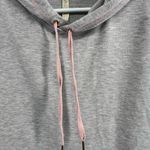 Matilda Jane  M gray ruffle hem sweatshirt hoodie casual neutral girly Photo 6