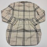 The North Face Shirt Womens Medium Flannel Plaid Tunic Top Long Sleeve Button Up Photo 1