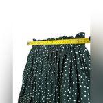 Exlura  High Waisted Polka Dot Pleated Midi Skirt Size Small Photo 7