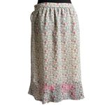 Madewell Floral Ruffle Wrap Midi Skirt 4 Women’s Shadowpetal G5522 Photo 2
