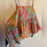 Raga  Tropic Royalty Floral Ruffle Mini Dress Photo 4