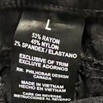 Khombu  black Capri pants light weight size large Photo 5