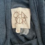 Chaser Charcoal Gray Ribbed Button-Front Tank – Size XS (Fits S) Photo 1