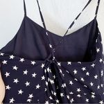 J.Crew Star Print Wide Leg Jumpsuit Navy Sz 2 Photo 4