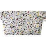 Eloquii Blouse Size 26 White Multicolor Mushroom Flower Button Up Whimsical Top Photo 4