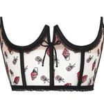 For Love & Lemons Rosie Bow Corset Top Photo 3