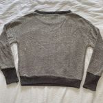 Jessica Simpson Black White Grey Knit Sweater Photo 5